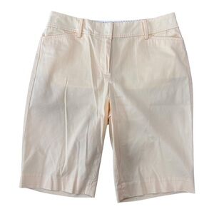 Talbots The Perfect Shorts Size 2 Yellow Coastal Modest Mature Vacation Preppy